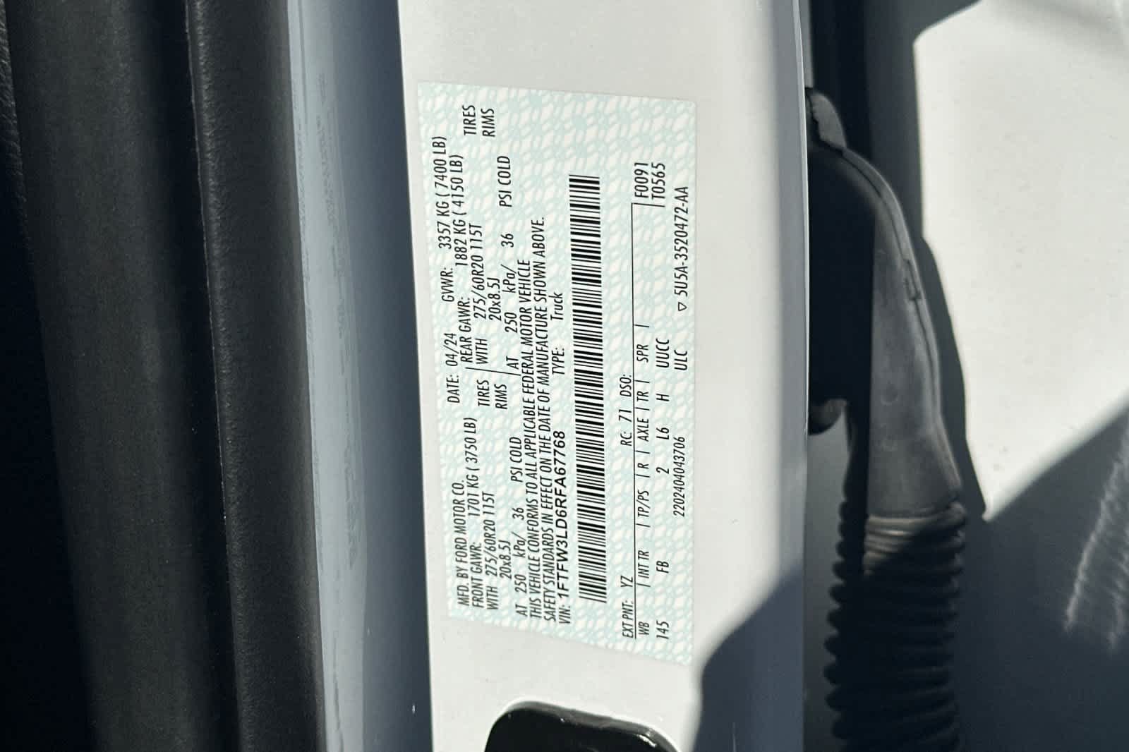 Certified 2024 Ford F150 XLT w/ Equipment Group 302A MID AWD/4WD image 29