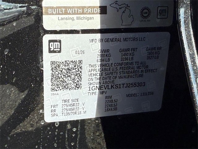 New 2026 Chevrolet Traverse RS image 20