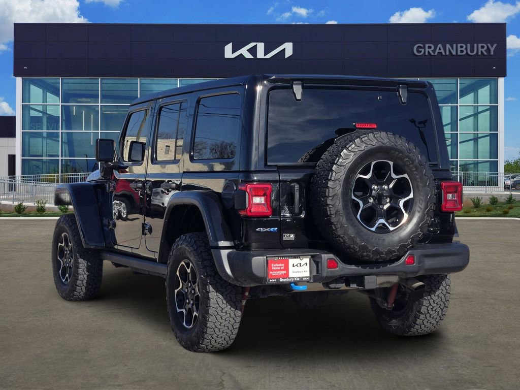 Used 2021 Jeep Wrangler Unlimited Rubicon 4xe w/ Steel Bumper Group image 4