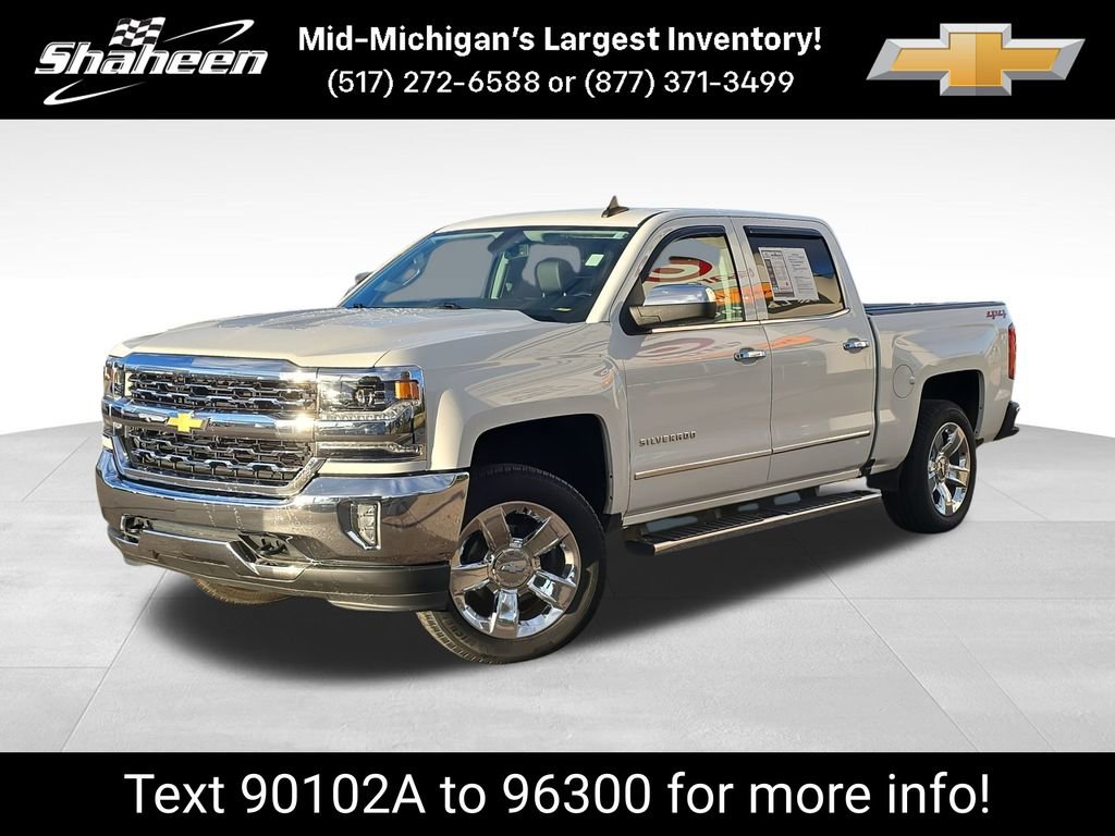 Certified 2018 Chevrolet Silverado 1500 LTZ w/ Sport Package