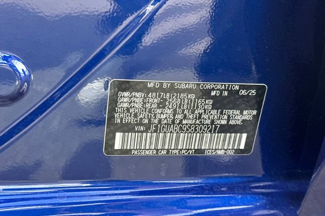 New 2025 Subaru Impreza 2.0i AWD/4WD image 23