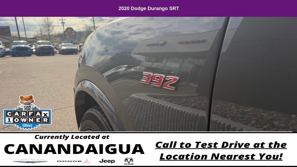 Used 2020 Dodge Durango SRT w/ Trailer Tow Group IV AWD/4WD image 14
