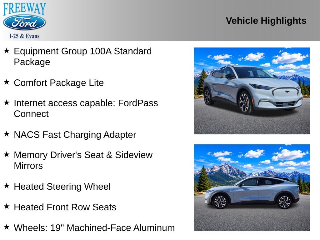 Used 2025 Ford Mustang Mach-E Select w/ Comfort Package Lite AWD/4WD image 4