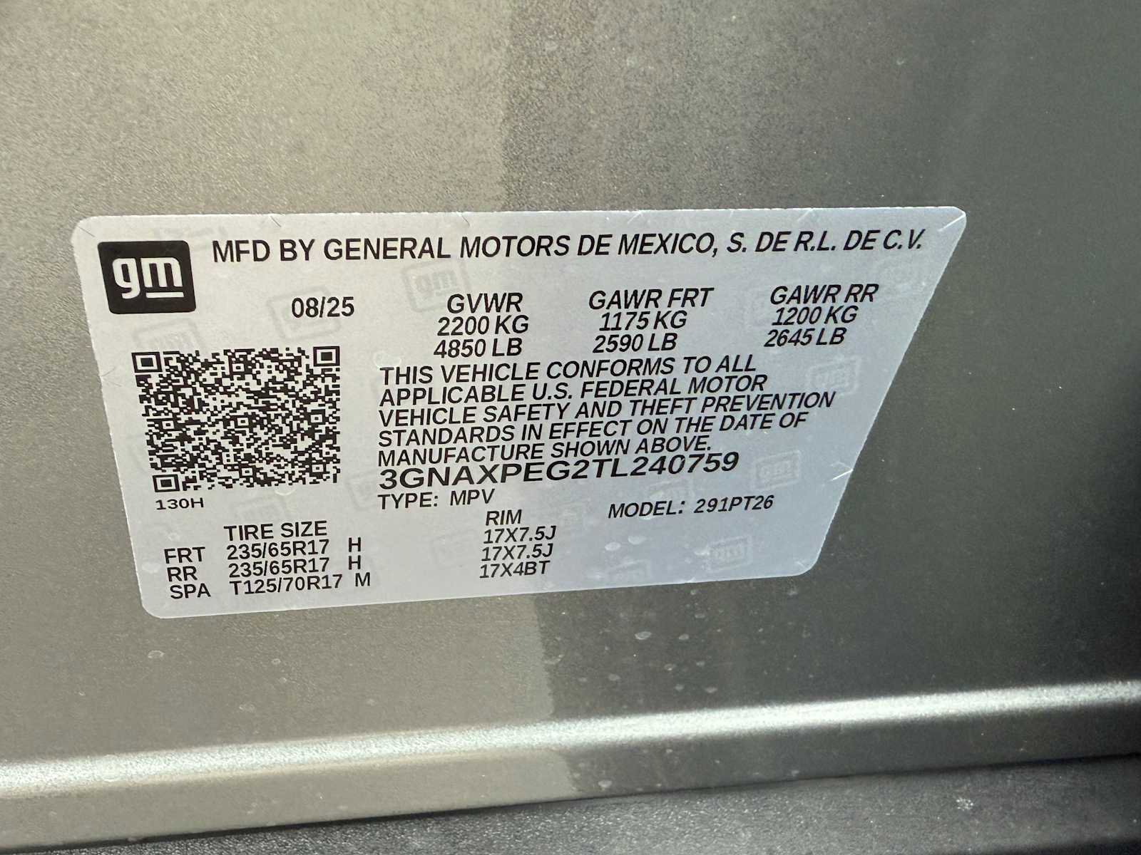 New 2026 Chevrolet Equinox LT w/ Convenience Package II image 54