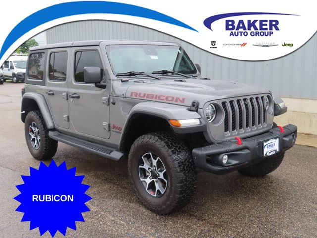 Used 2022 Jeep Wrangler Unlimited Rubicon w/ Steel Bumper Group AWD/4WD image 1