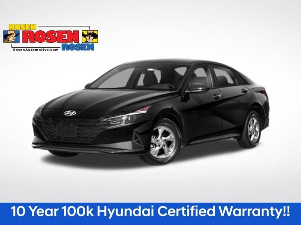 Certified 2021 Hyundai Elantra SE image 1