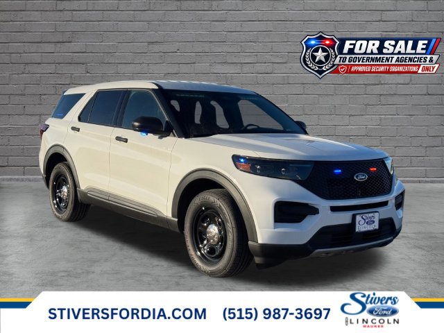 New 2025 Ford Explorer 4WD Police Interceptor