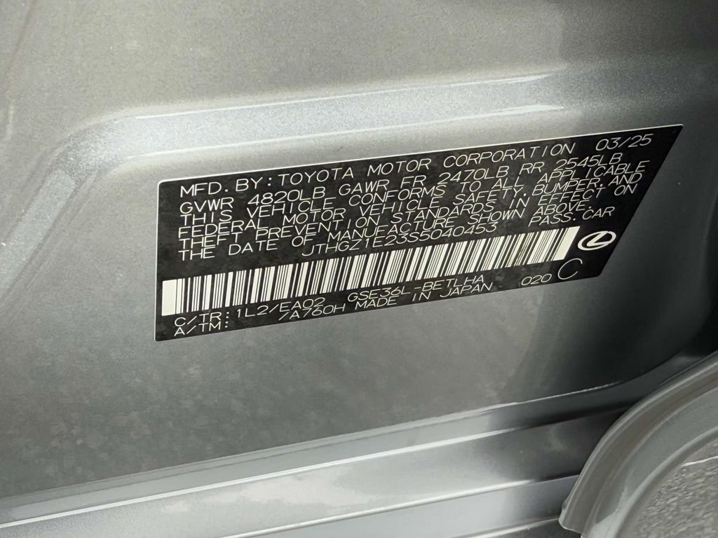 Used 2025 Lexus IS 350 F Sport image 32