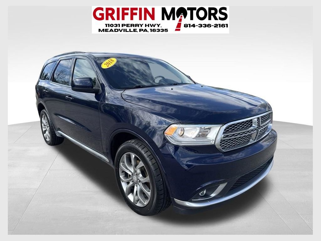 Used 2018 Dodge Durango SXT w/ Quick Order Package 2BB