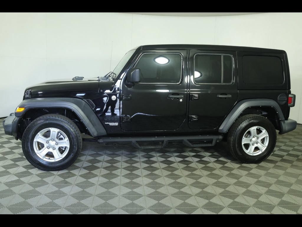 Used 2021 Jeep Wrangler Unlimited Sport w/ Sun And Sound Package AWD/4WD image 14