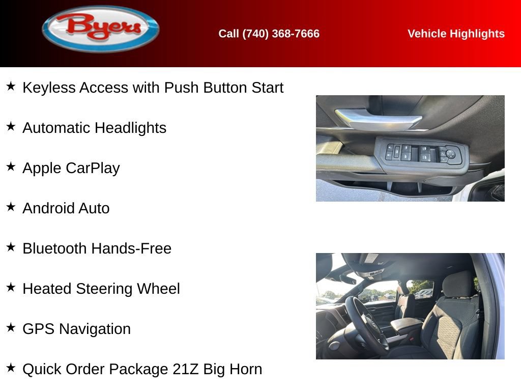 Used 2025 RAM 1500 4x4 Crew Cab image 13