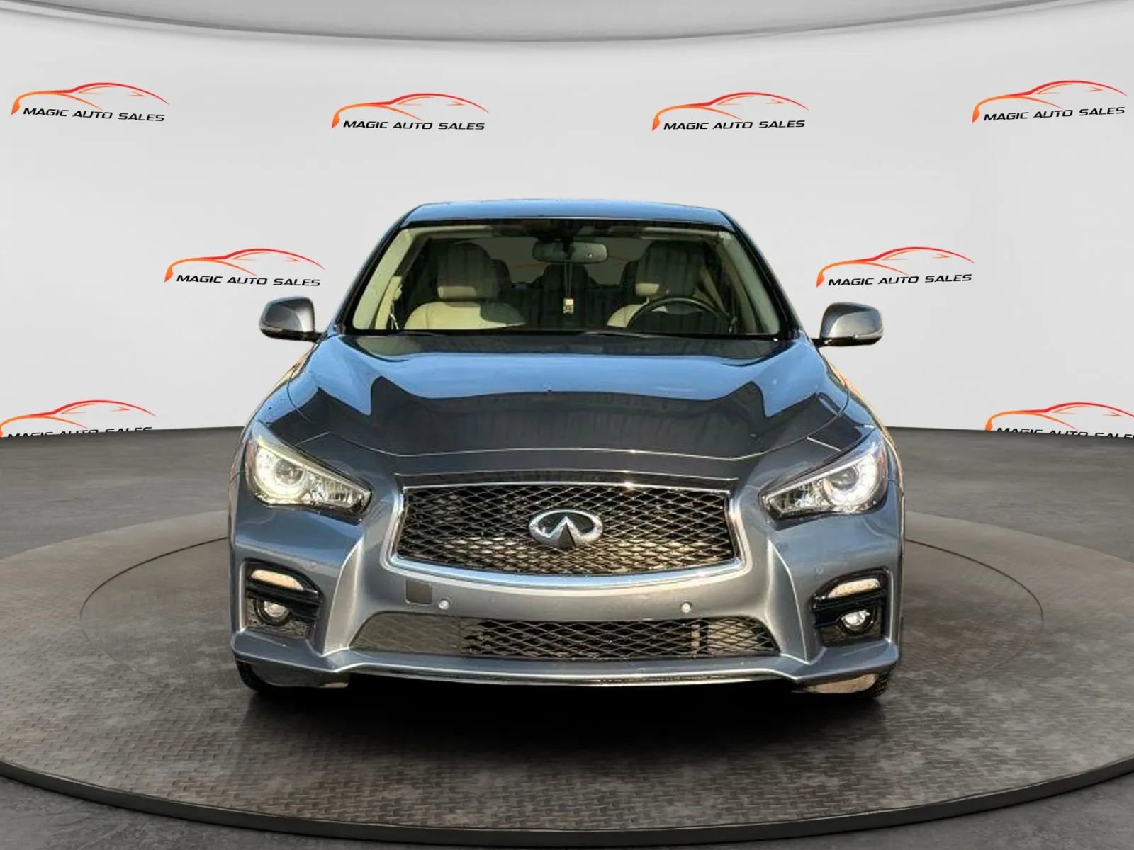 Used 2016 INFINITI Q50 Red Sport 400 AWD/4WD image 3