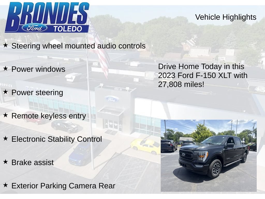 Used 2023 Ford F150 XLT w/ Equipment Group 302A High AWD/4WD image 32