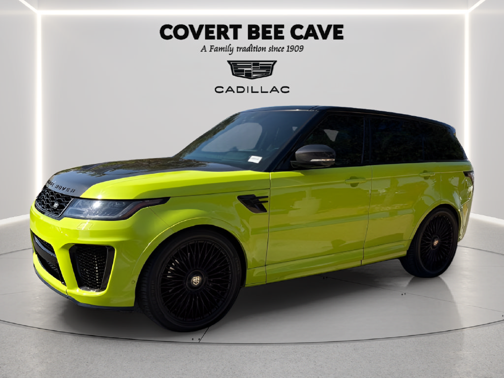 Used 2021 Land Rover Range Rover Sport SVR AWD/4WD image 3