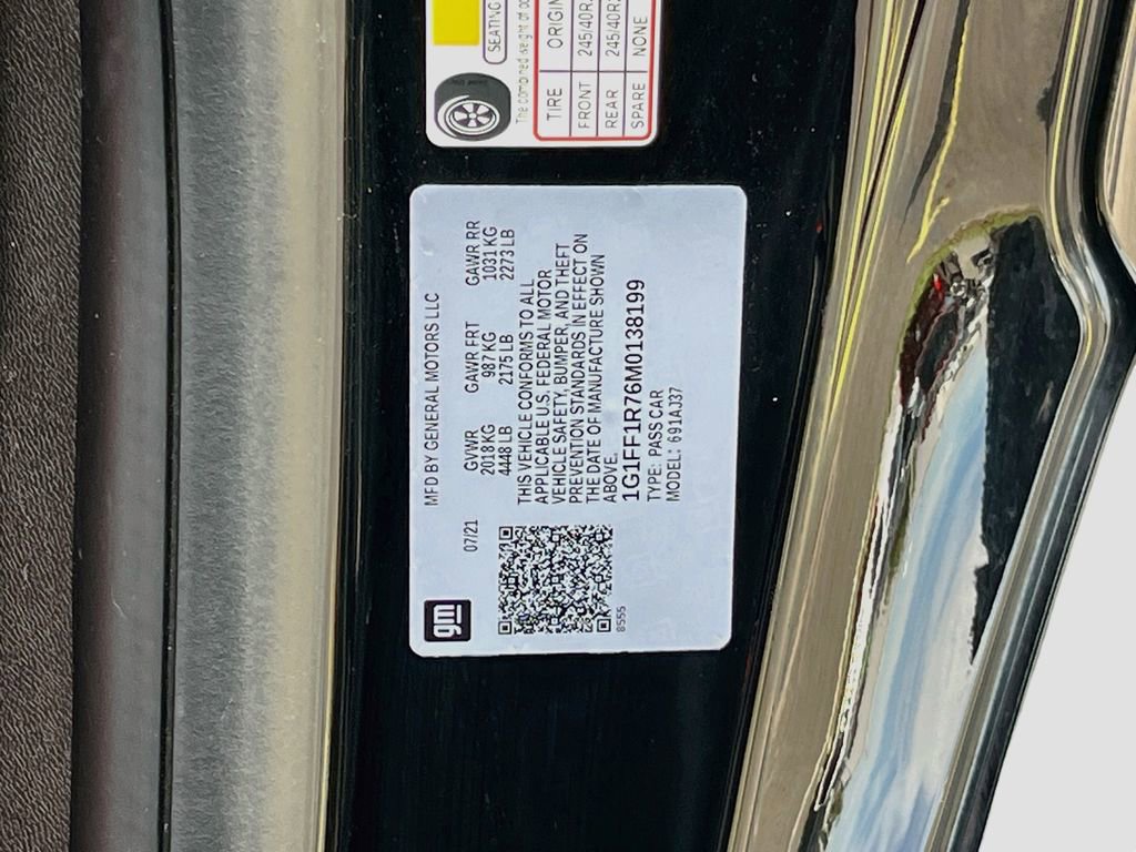 Used 2021 Chevrolet Camaro LT w/ Redline Edition RWD image 28