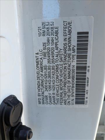 Used 2021 Honda Passport Elite image 24