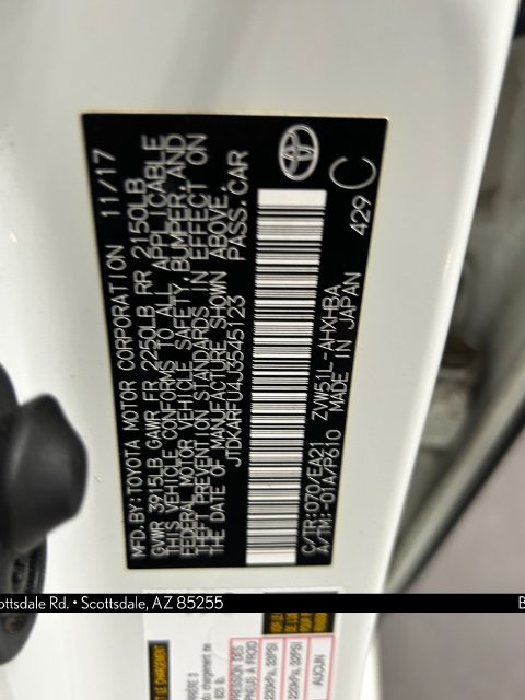 Used 2018 Toyota Prius Four Touring w/ Premium Convenience Package FWD image 27