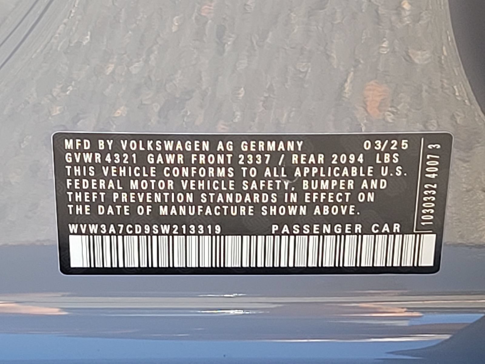 Used 2025 Volkswagen GTI SE FWD image 15