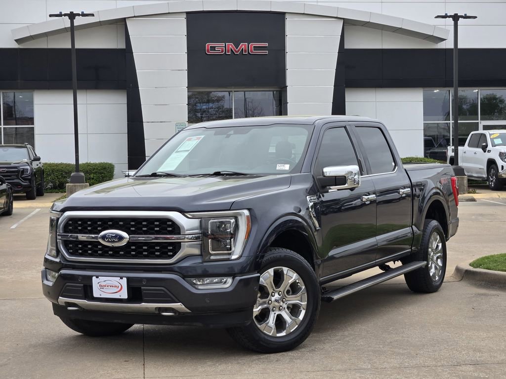 Used 2021 Ford F150 Platinum w/ Equipment Group 701A High image 1