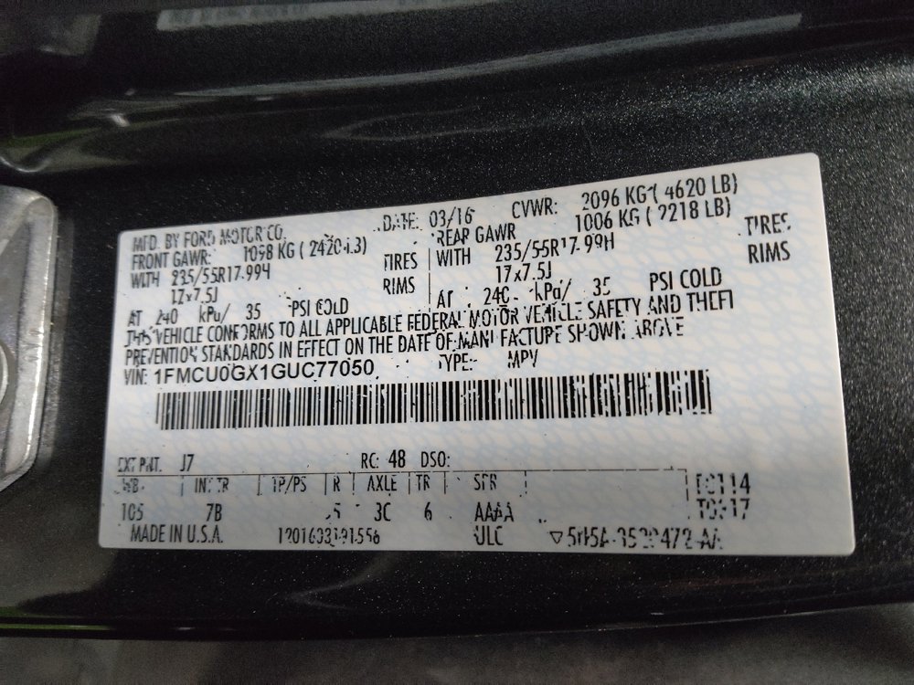 Used 2016 Ford Escape SE w/ Equipment Group 201A image 33