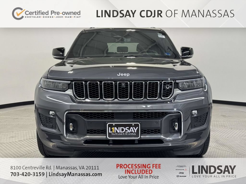 Used 2025 Jeep Grand Cherokee L Overland w/ Advanced Protech Group III AWD/4WD image 3