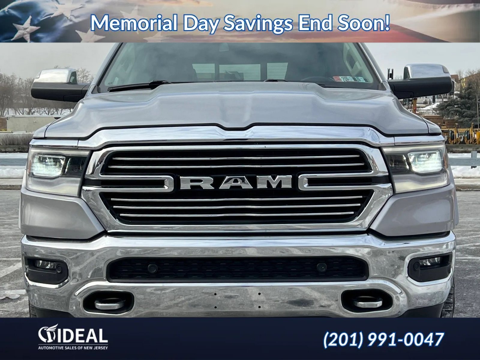 Used 2019 RAM 1500 Laramie AWD/4WD image 2