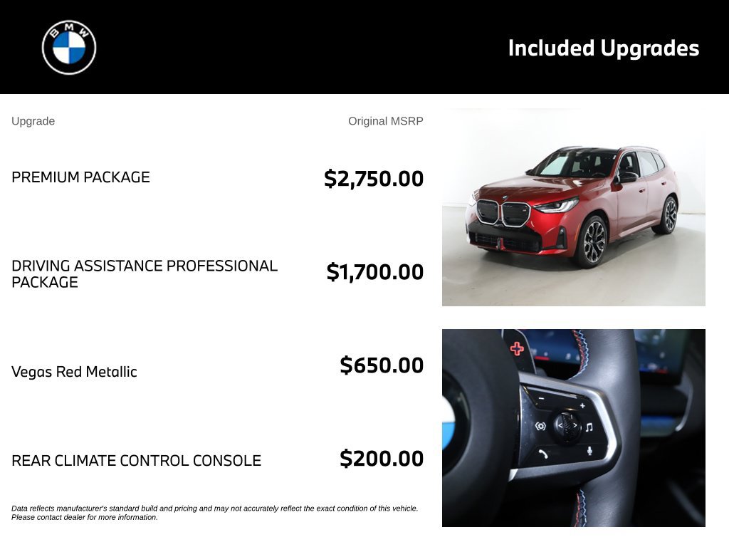 Used 2026 BMW X3 M50 AWD/4WD image 4