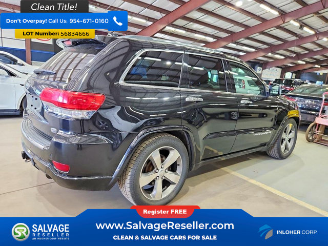 Used 2015 Jeep Grand Cherokee Overland AWD/4WD image 4