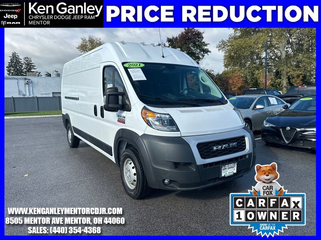 Used 2021 RAM ProMaster 3500 w/ Convenience Group