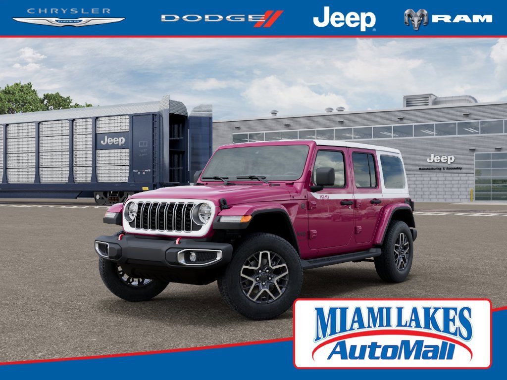 New 2026 Jeep Wrangler Unlimited Sahara w/ Whitecap Package