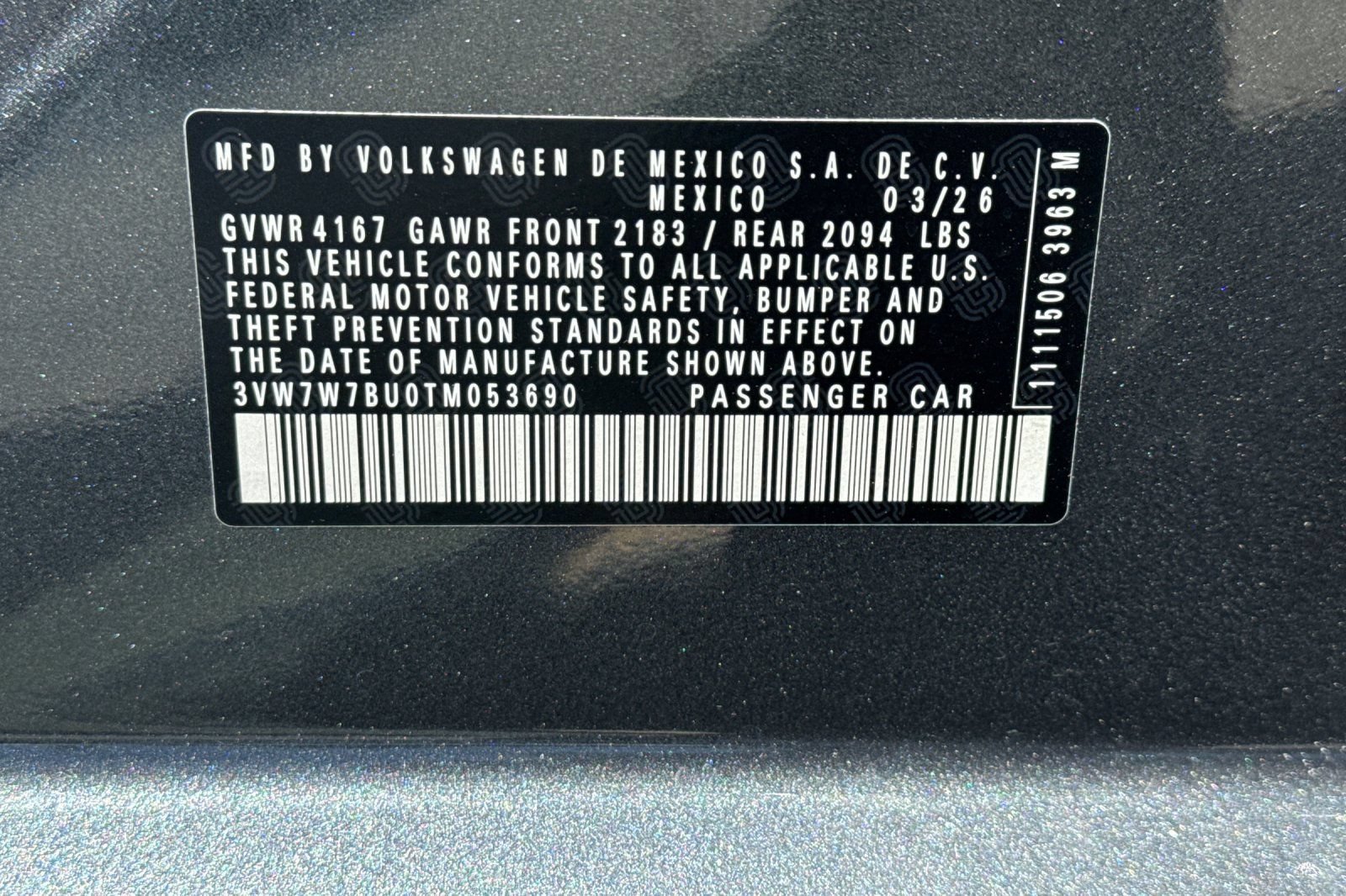 New 2026 Volkswagen Jetta SE FWD image 26
