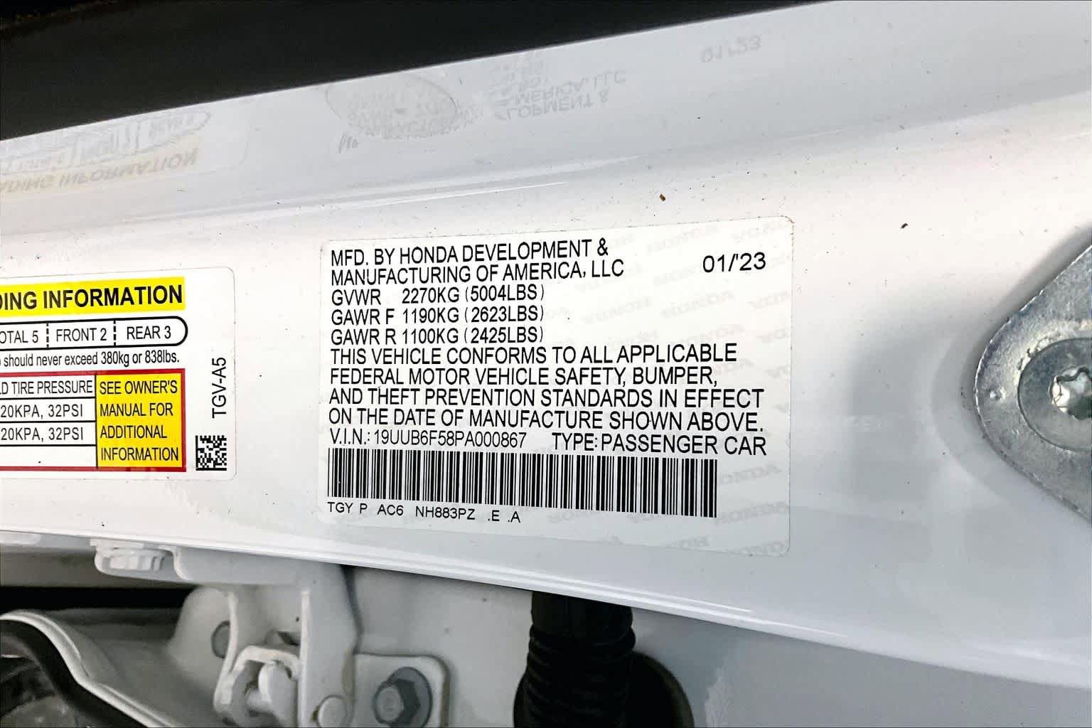 Used 2023 Acura TLX SH-AWD w/ A-SPEC Pkg image 18