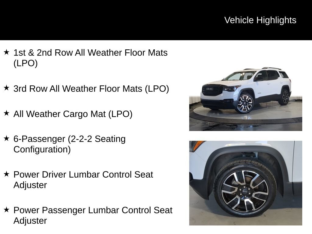 Used 2019 GMC Acadia SLT w/ Black Edition FWD image 25
