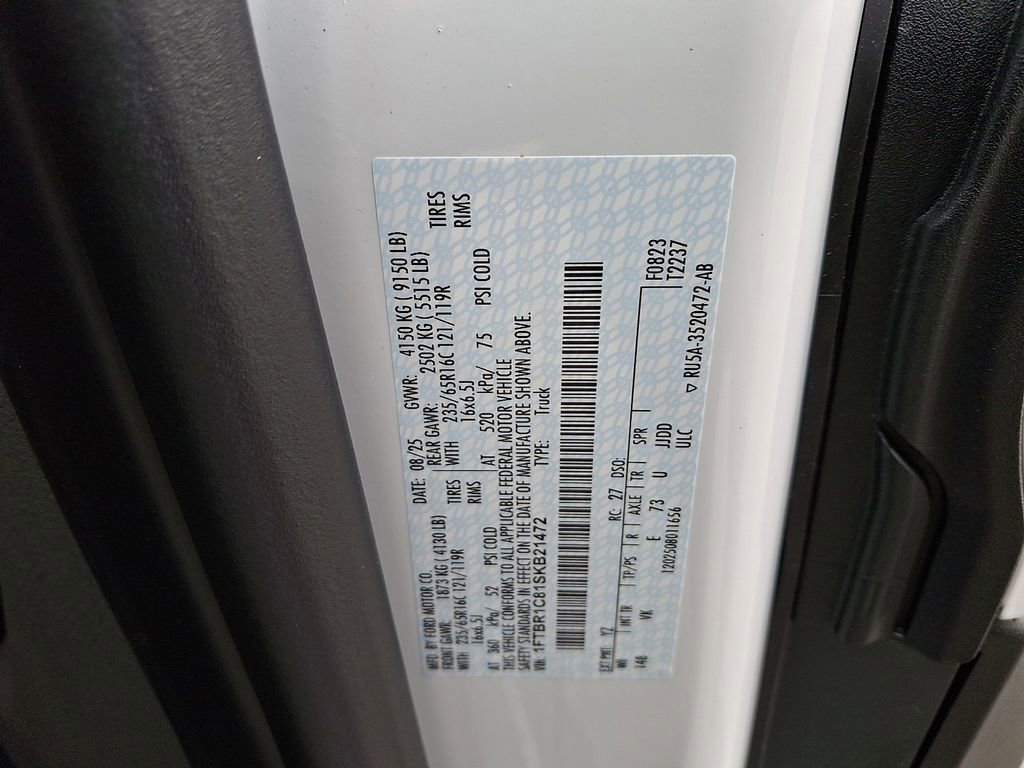 New 2025 Ford Transit 250 148 Medium Roof w/ Load Area Protection Package image 10