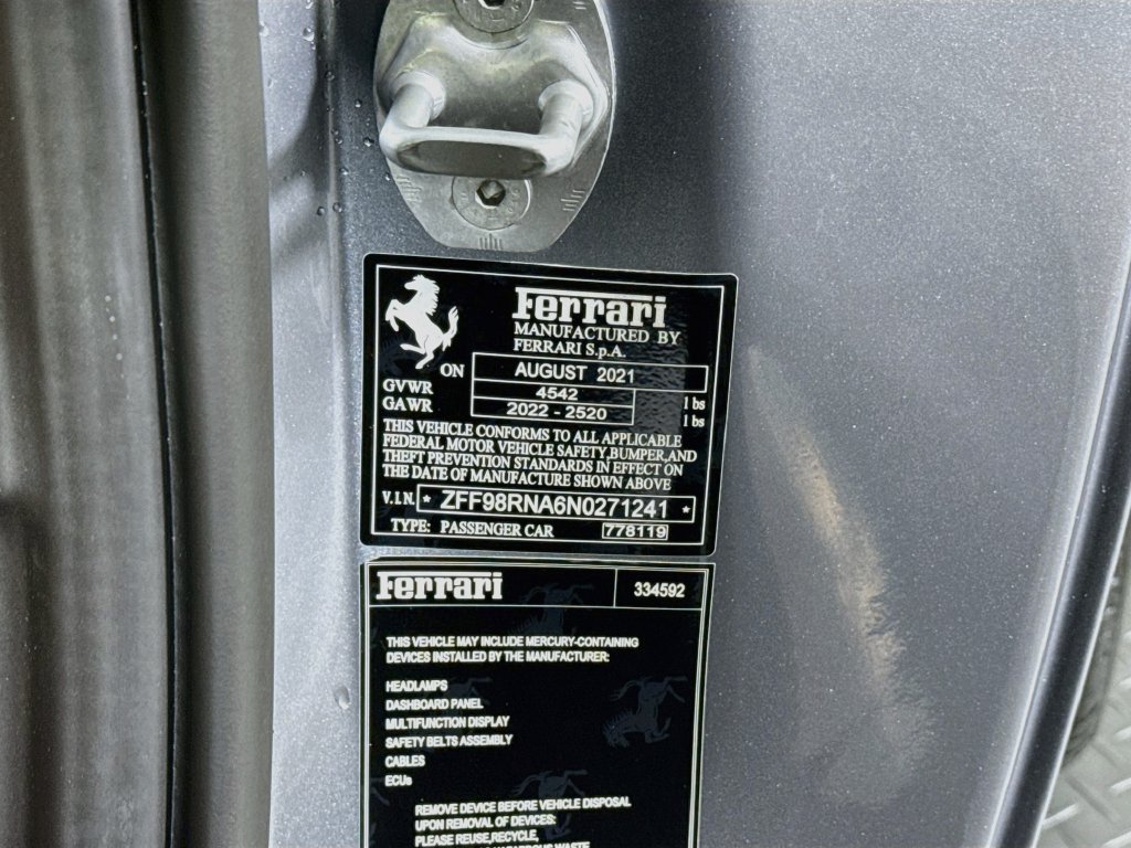 Certified 2022 Ferrari Roma RWD image 25
