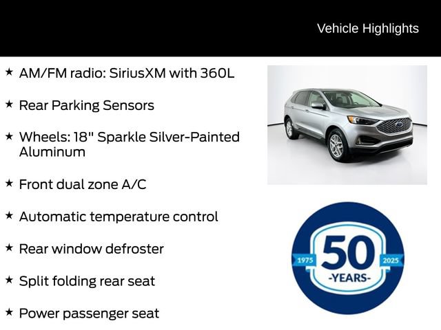 Certified 2024 Ford Edge SEL w/ Convenience Package AWD/4WD image 11