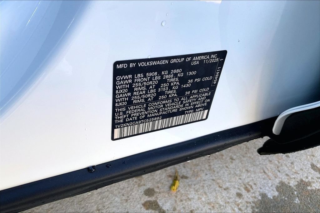 Used 2026 Volkswagen Atlas SE AWD/4WD image 8