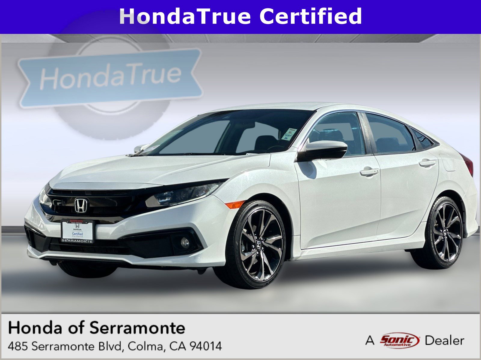 Certified 2020 Honda Civic Sport