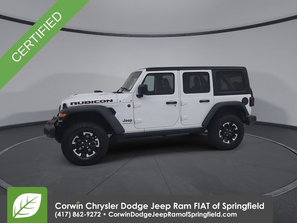 Certified 2026 Jeep Wrangler Unlimited Rubicon AWD/4WD image 8