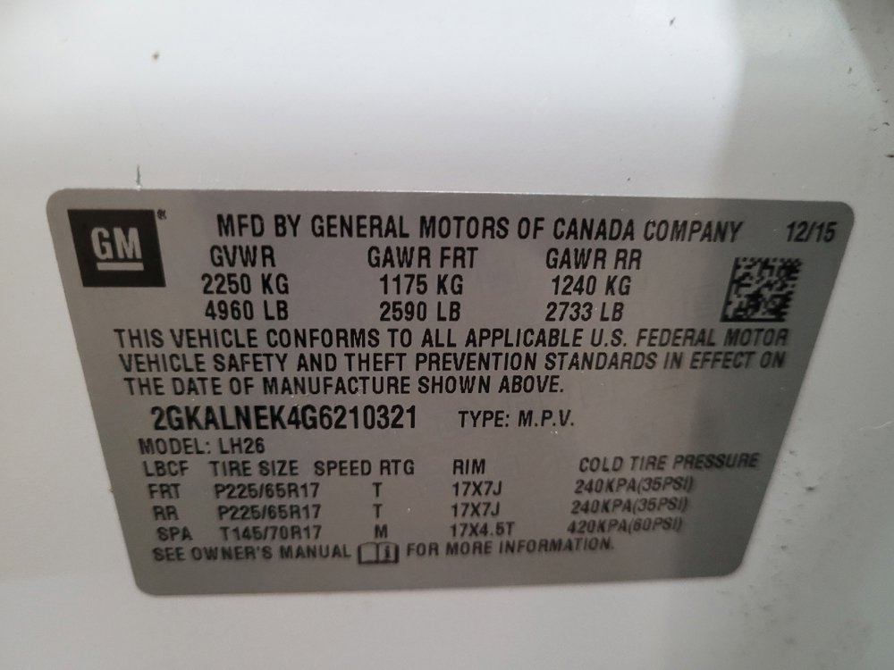 Used 2016 GMC Terrain SLE w/ Driver Alert Package I FWD image 33
