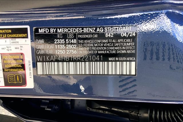 Certified 2024 Mercedes-Benz C 300 4MATIC Sedan image 30