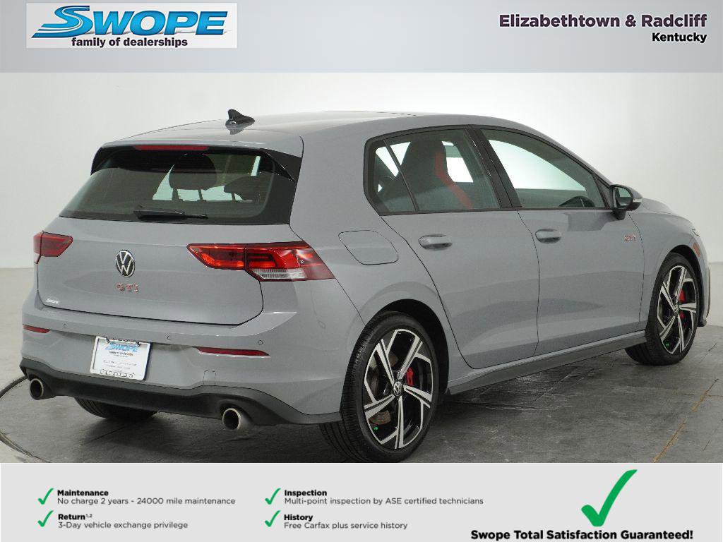 Used 2025 Volkswagen GTI SE FWD image 3