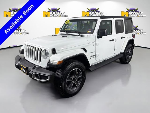 Used 2023 Jeep Wrangler Sahara w/ Cold Weather Group image 1