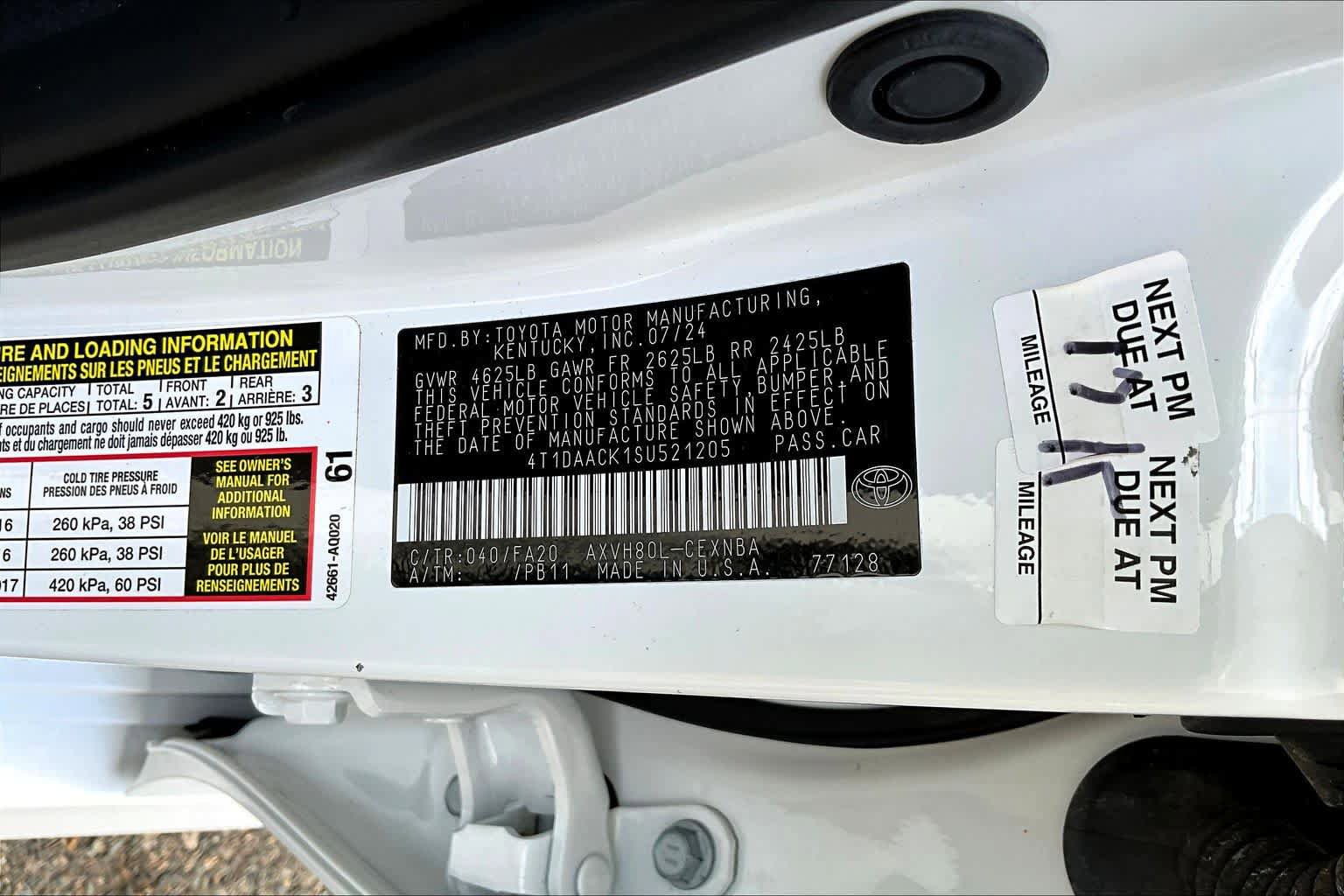 Certified 2025 Toyota Camry LE image 36