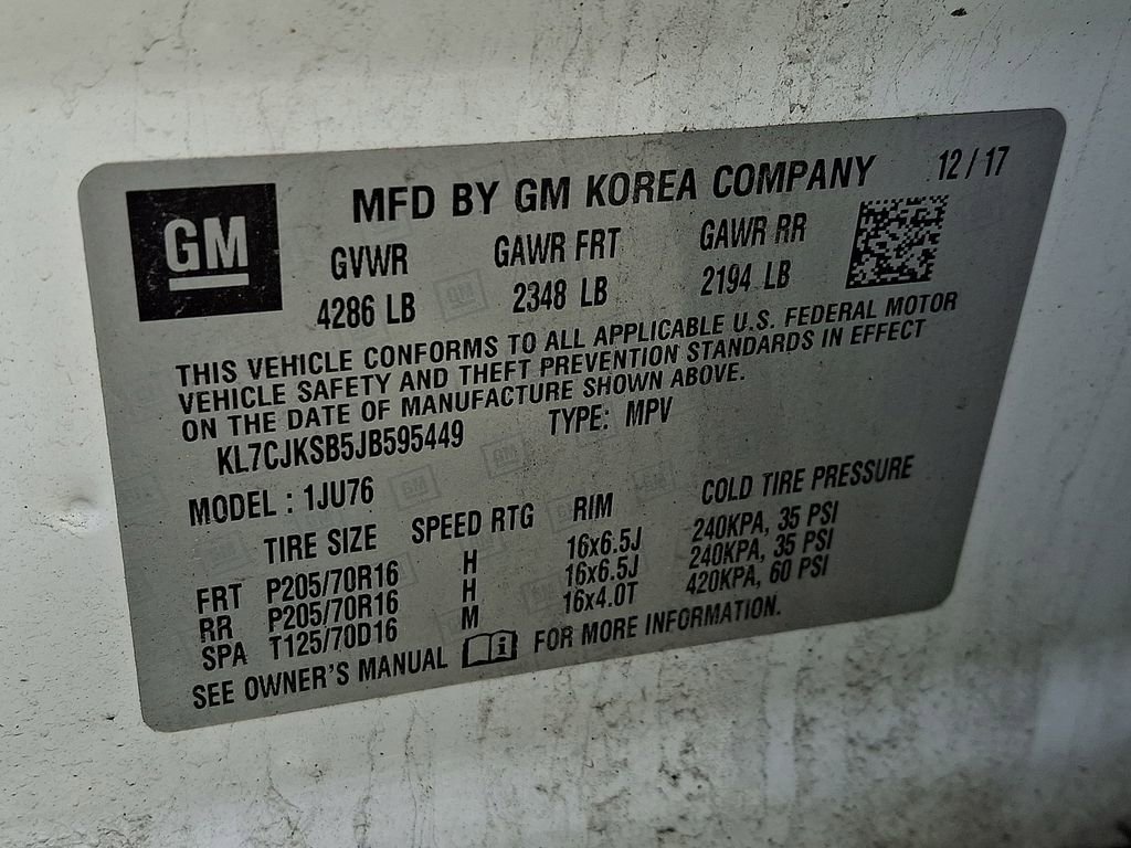 Used 2018 Chevrolet Trax LS image 20