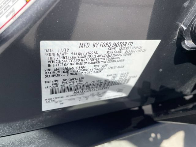 Used 2020 Ford EcoSport SE w/ SE Convenience Package FWD image 34