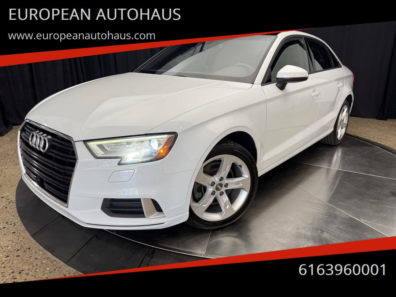 Used 2017 Audi A3 2.0T Premium w/ Convenience Package AWD/4WD image 1