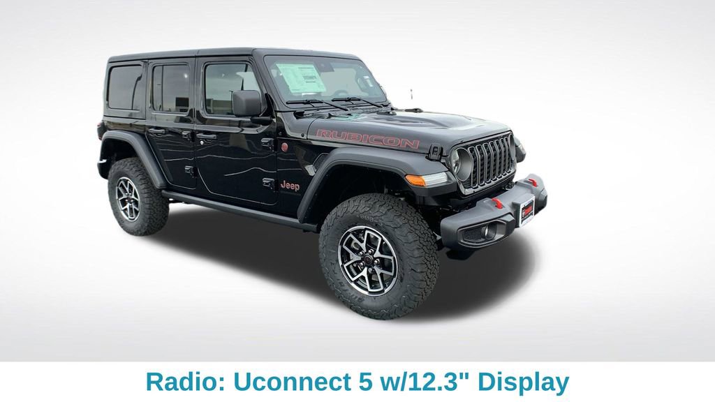 New 2025 Jeep Wrangler Unlimited Rubicon w/ Safety Group AWD/4WD image 8