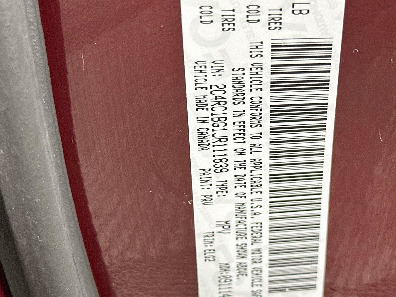 Used 2018 Chrysler Pacifica Touring-L w/ Advanced Safetytec Group FWD image 22