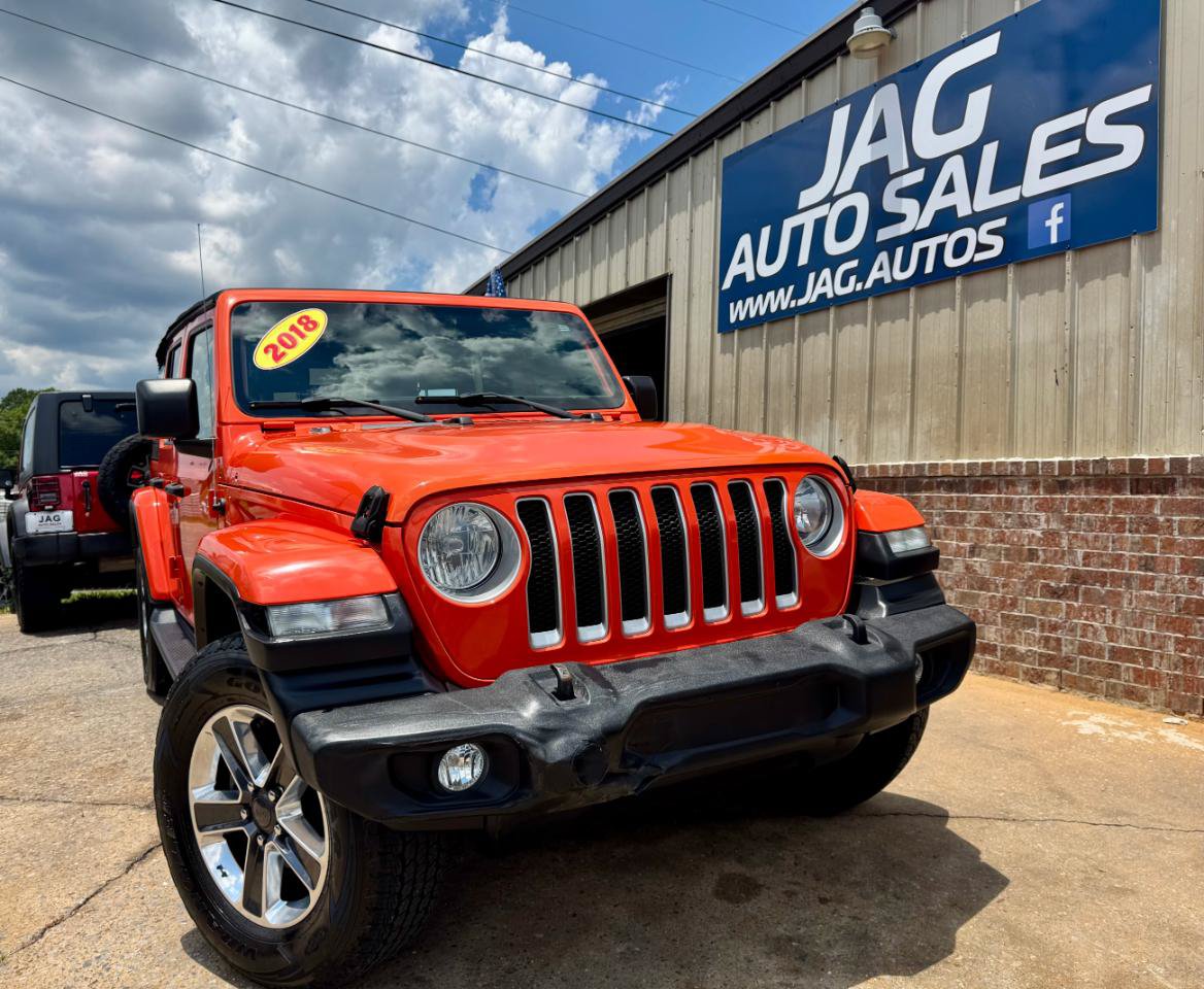 Used 2018 Jeep Wrangler Unlimited Sahara AWD/4WD image 4